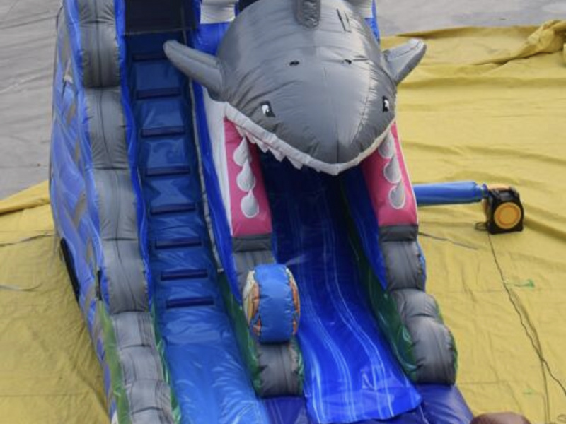 Toboggan aquatique Requin - 1