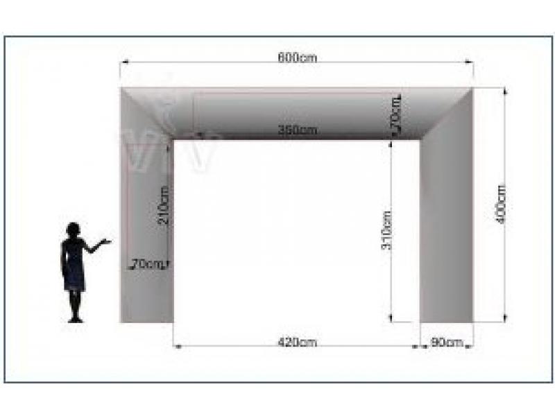 ARCHE GONFLABLE ÉVÉNEMENTIELLE