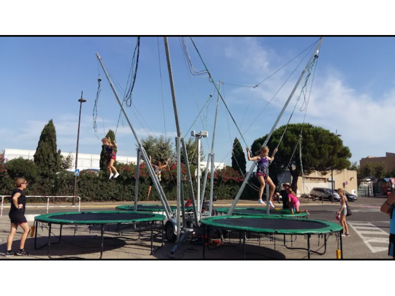 Bungee trampoline 4 places
